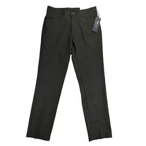 Tommy Hilfiger Mens TH Flex Finn Modern Fit Twill Pants Olive Green 30x30